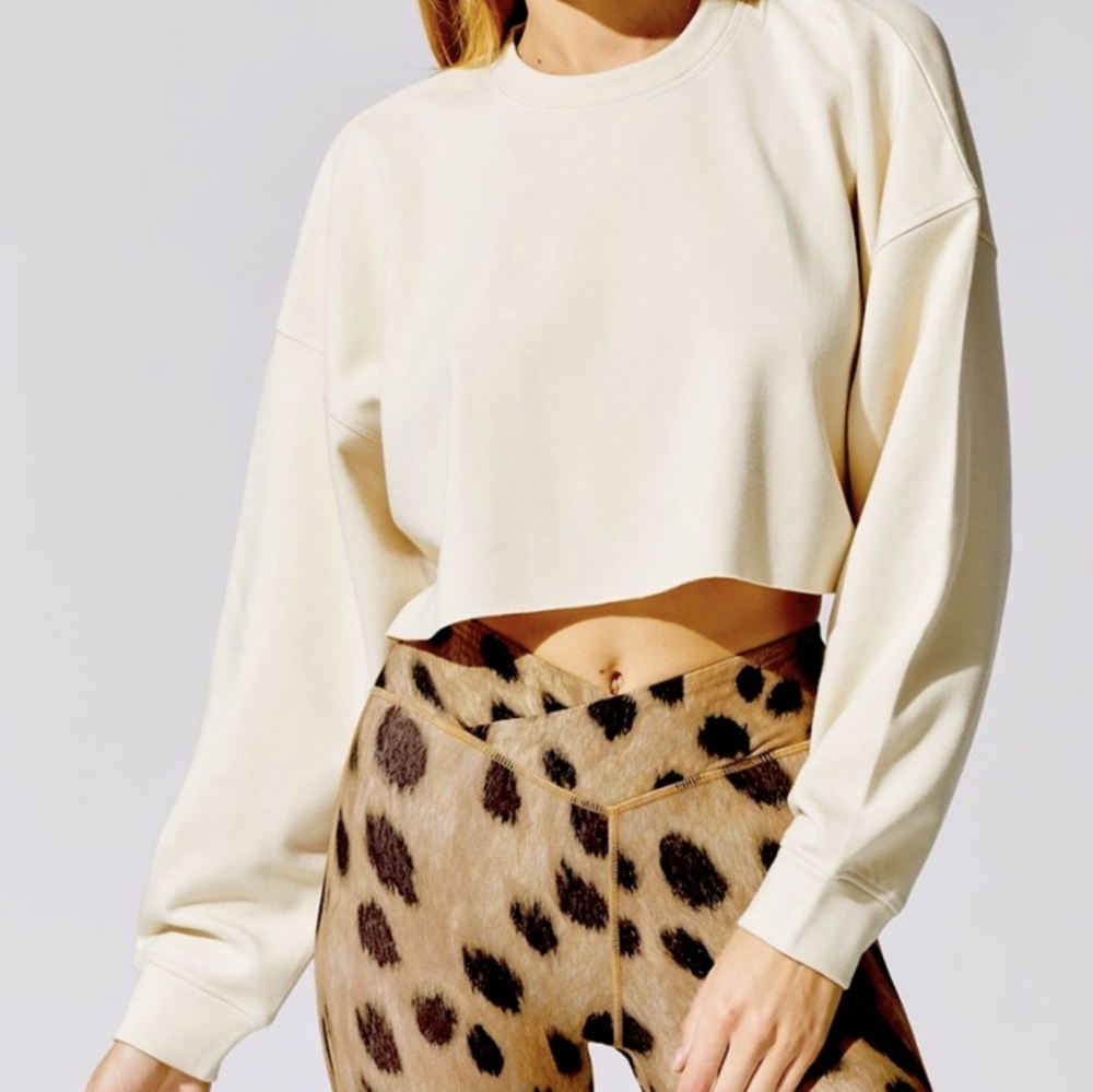 {WeWoreWhat} Brand New Cropped Sweatshirt